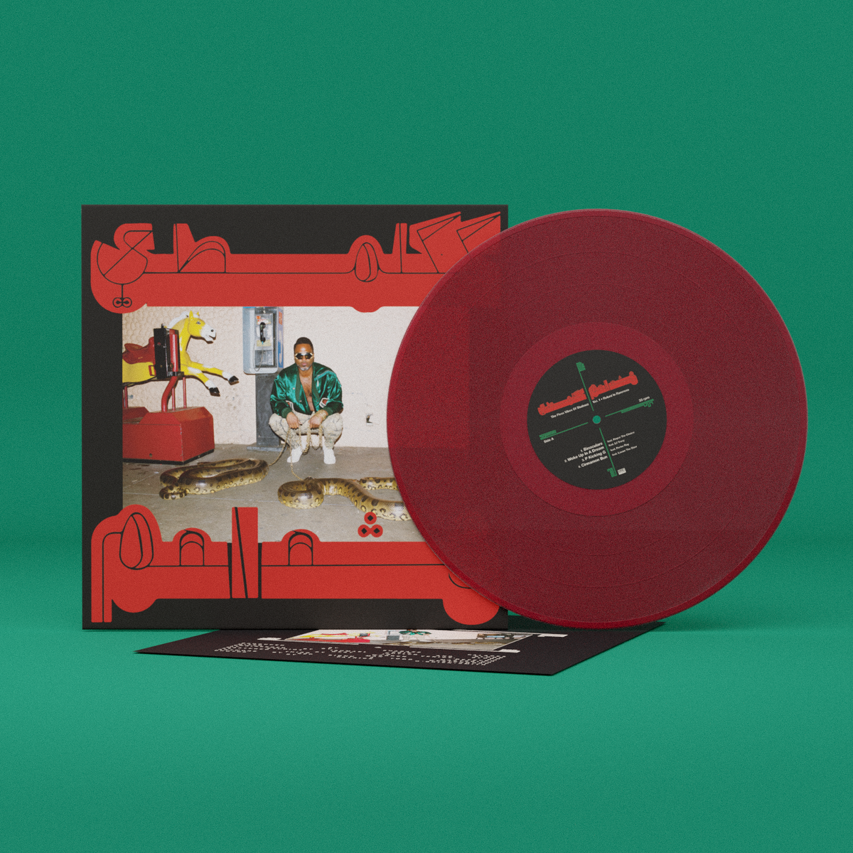 Shabazz Palaces - Robed in Rareness: Loser Red Vinyl LP - Recordstore