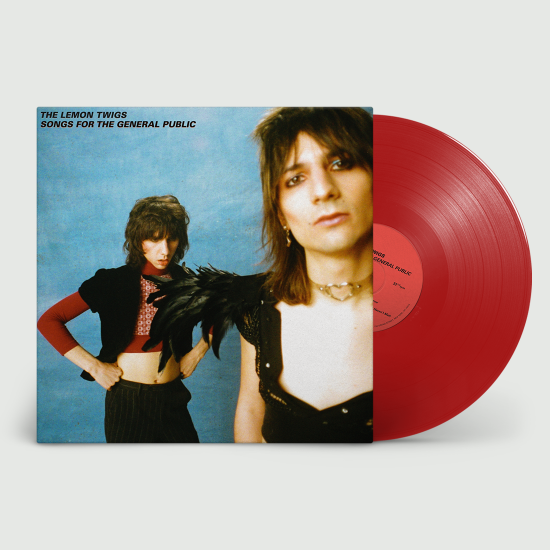 The Lemon Twigs - Songs For The General Public: Limited Edition Opaque Red Vinyl LP