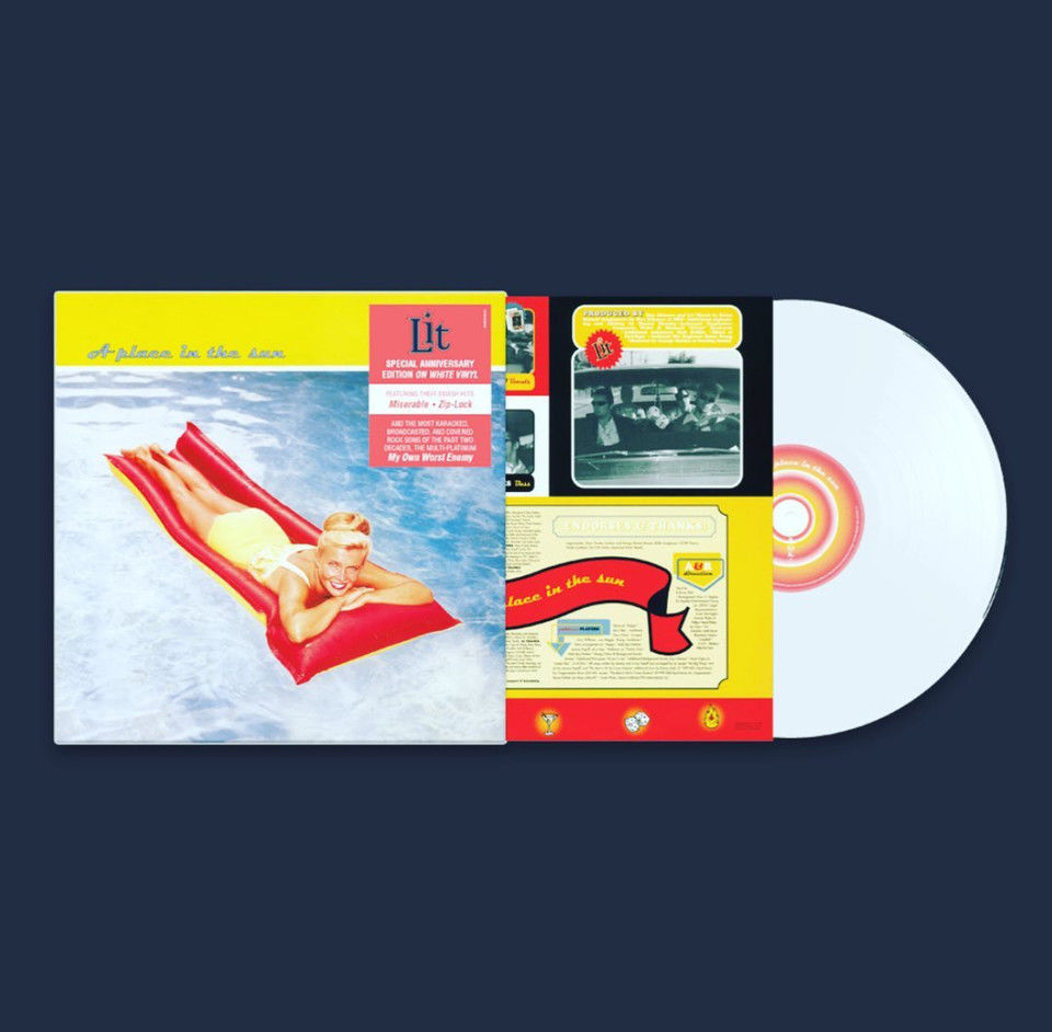 LIT - A Place In The Sun: Limited Edition White Vinyl LP
