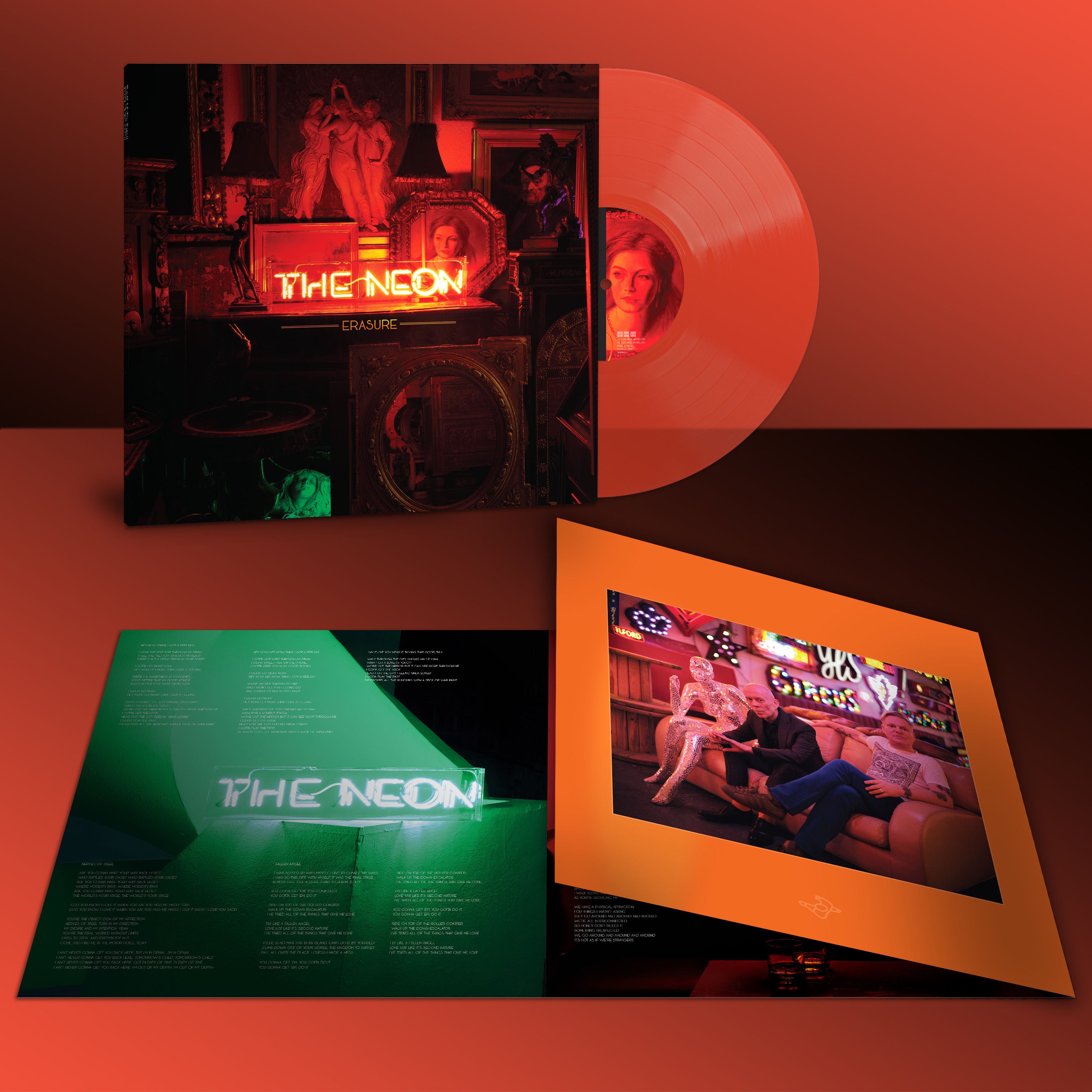 Erasure - The Neon: Limited Edition Neon Orange Vinyl LP