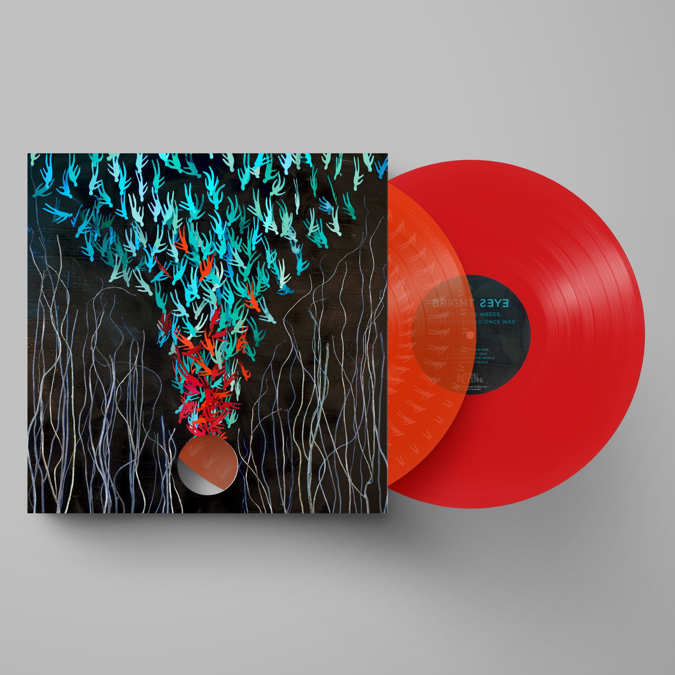 Bright Eyes - Down in the Weeds, Where the World Once Was: Limited Transparent Orange + Red Vinyl 2LP