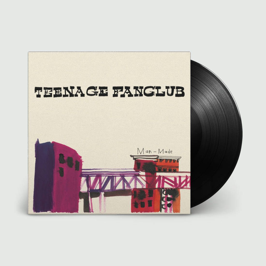 Teenage Fanclub - Man-Made: Vinyl LP + 7"