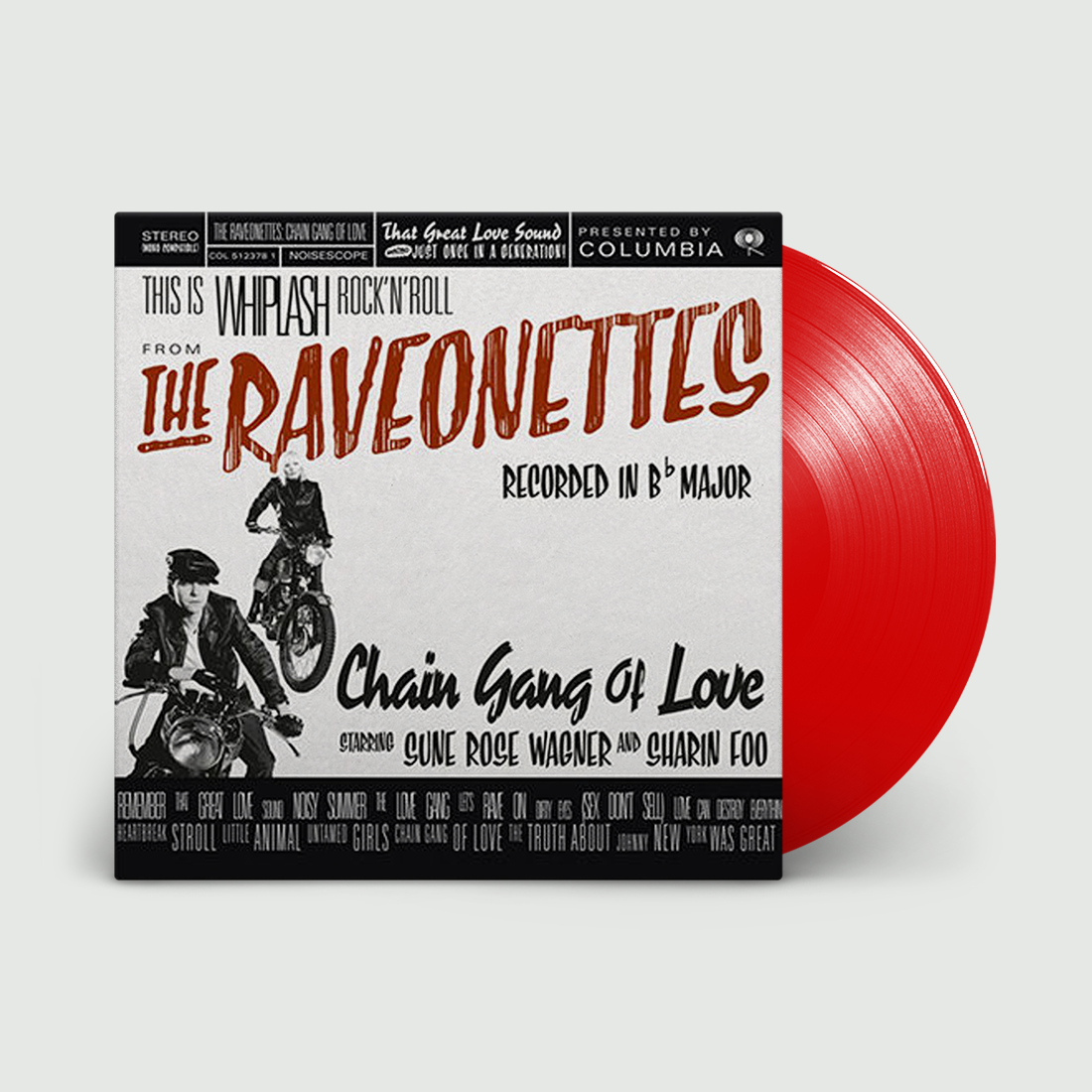 The Raveonettes - Chain Gang of Love: Limited Translucent Red Vinyl LP