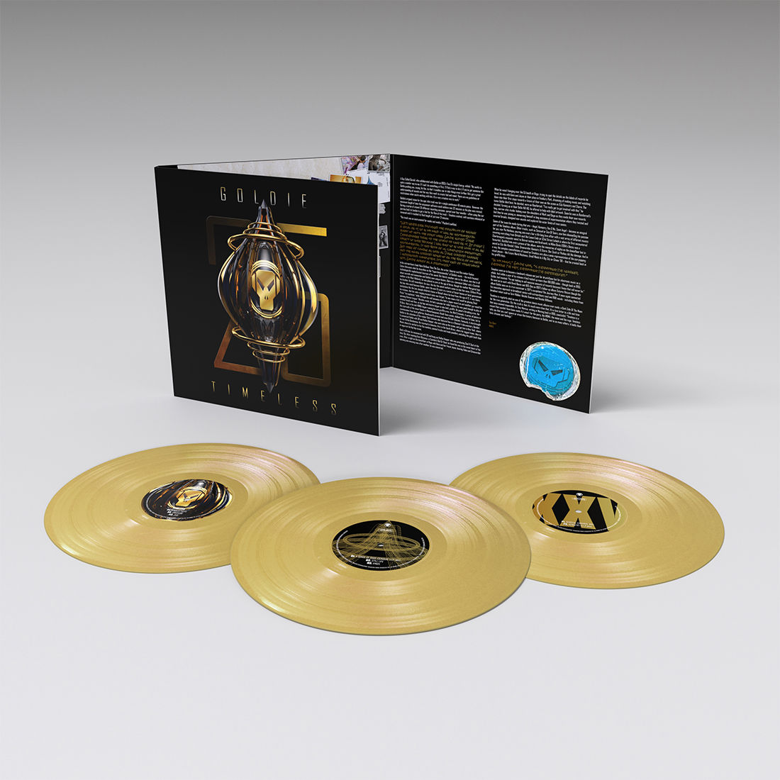 Goldie - Timeless (25 Year Anniversary Edition): Limited Gold Vinyl 3LP