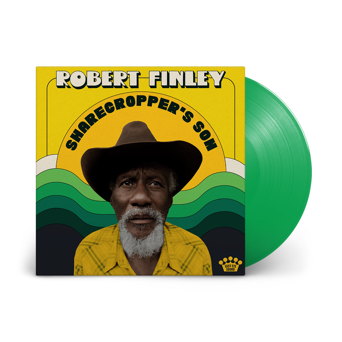 Robert Finley - Sharecropper's Son: Fern Green Vinyl LP