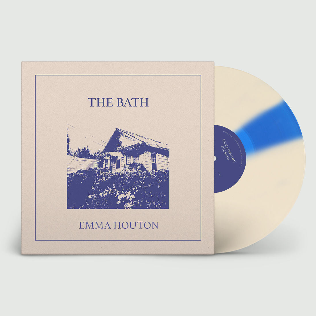 Emma Houton - The Bath: Exclusive Cream + Blue Twist Vinyl LP + Signed Tarot Print