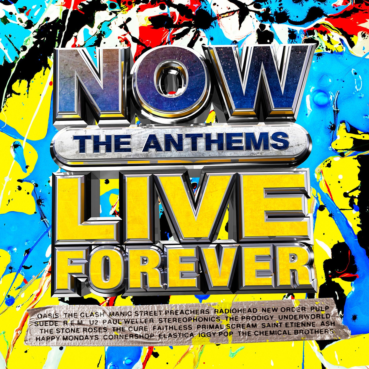 Various Artists - NOW Live Forever: The Anthems (4CD)