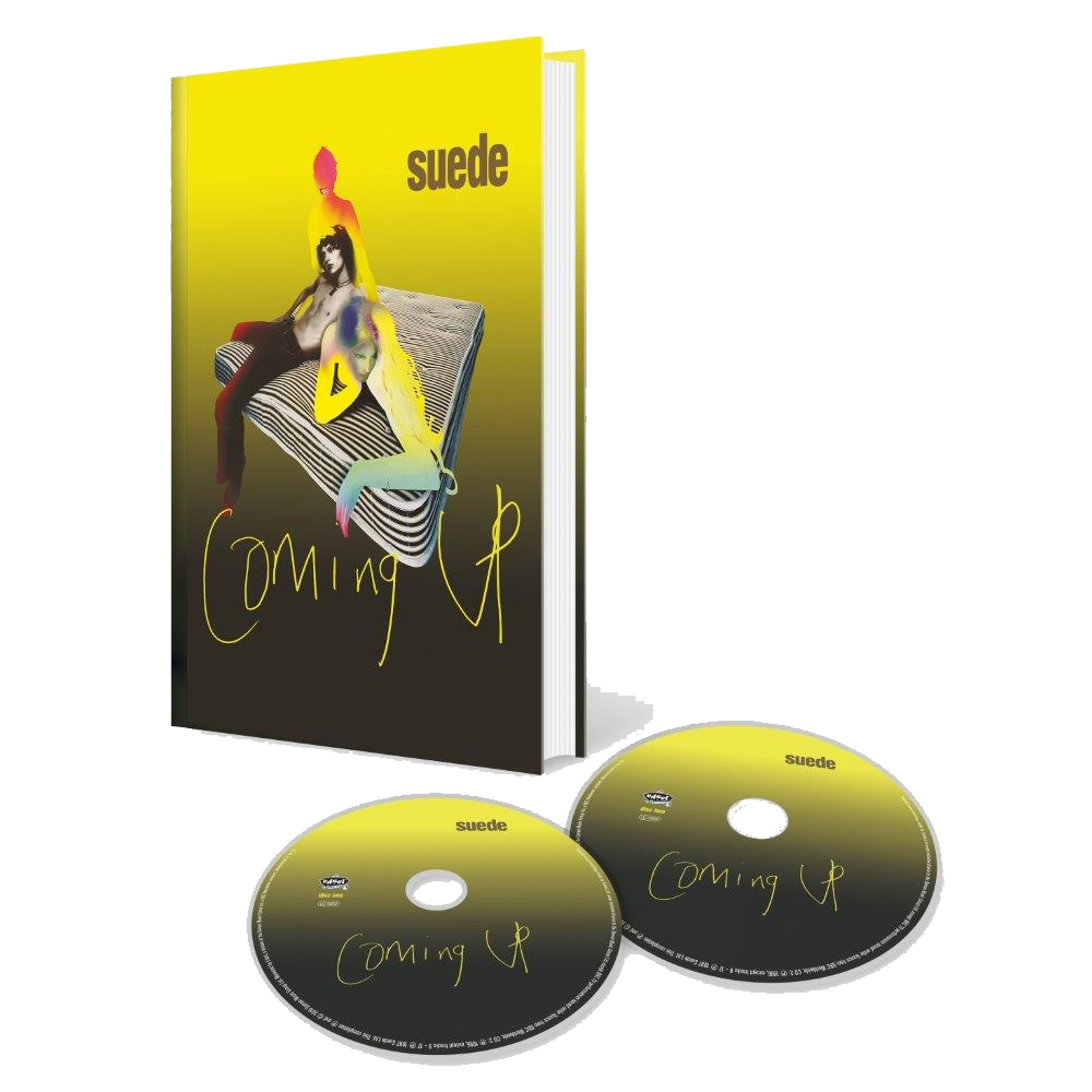 Suede - Coming Up: Limited 25th Anniversary Edition 2CD Book Suede - Coming Up: Limited 25th Anniversary Edition 2CD Book