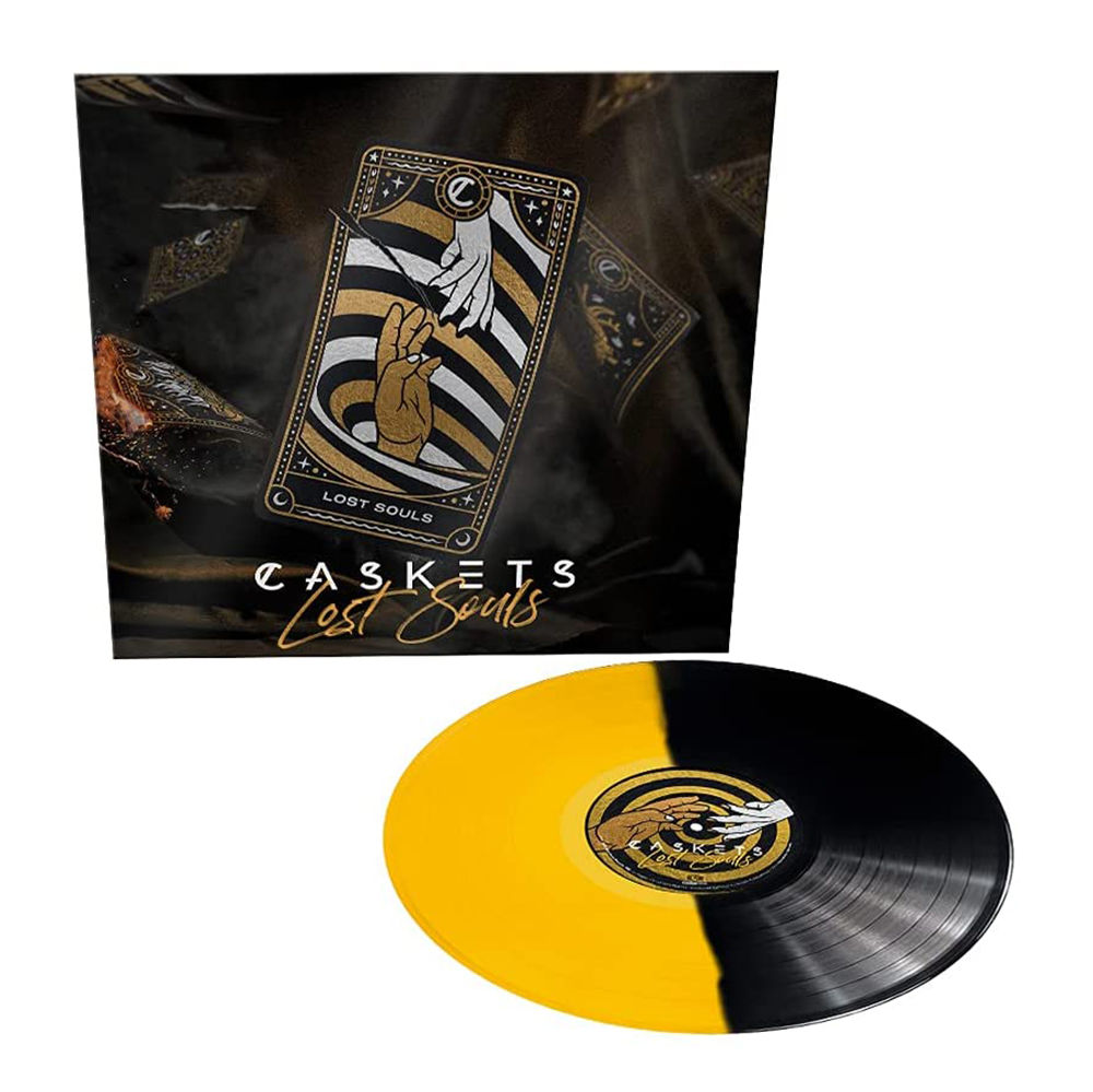 Caskets - Lost Souls: Limited Edition Yellow & Black Vinyl LP