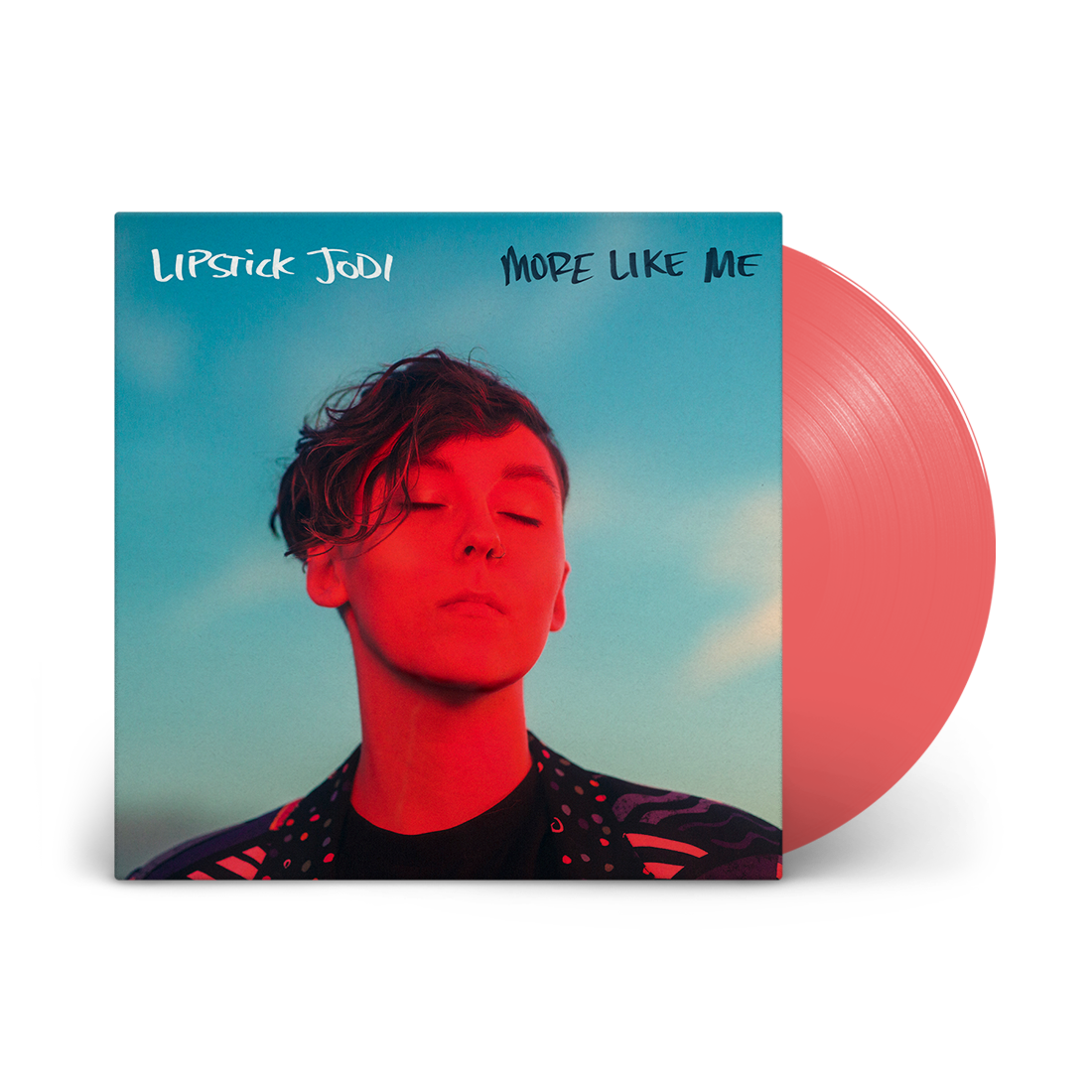 Lipstick Jodi - More Like Me: Limited Translucent Red Vinyl LP