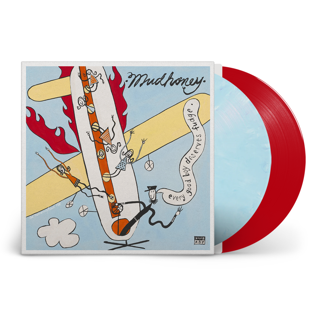 Mudhoney - Every Good Boy Deserves Fudge (30th Annviersary): Deluxe Blue + Red Vinyl 2LP