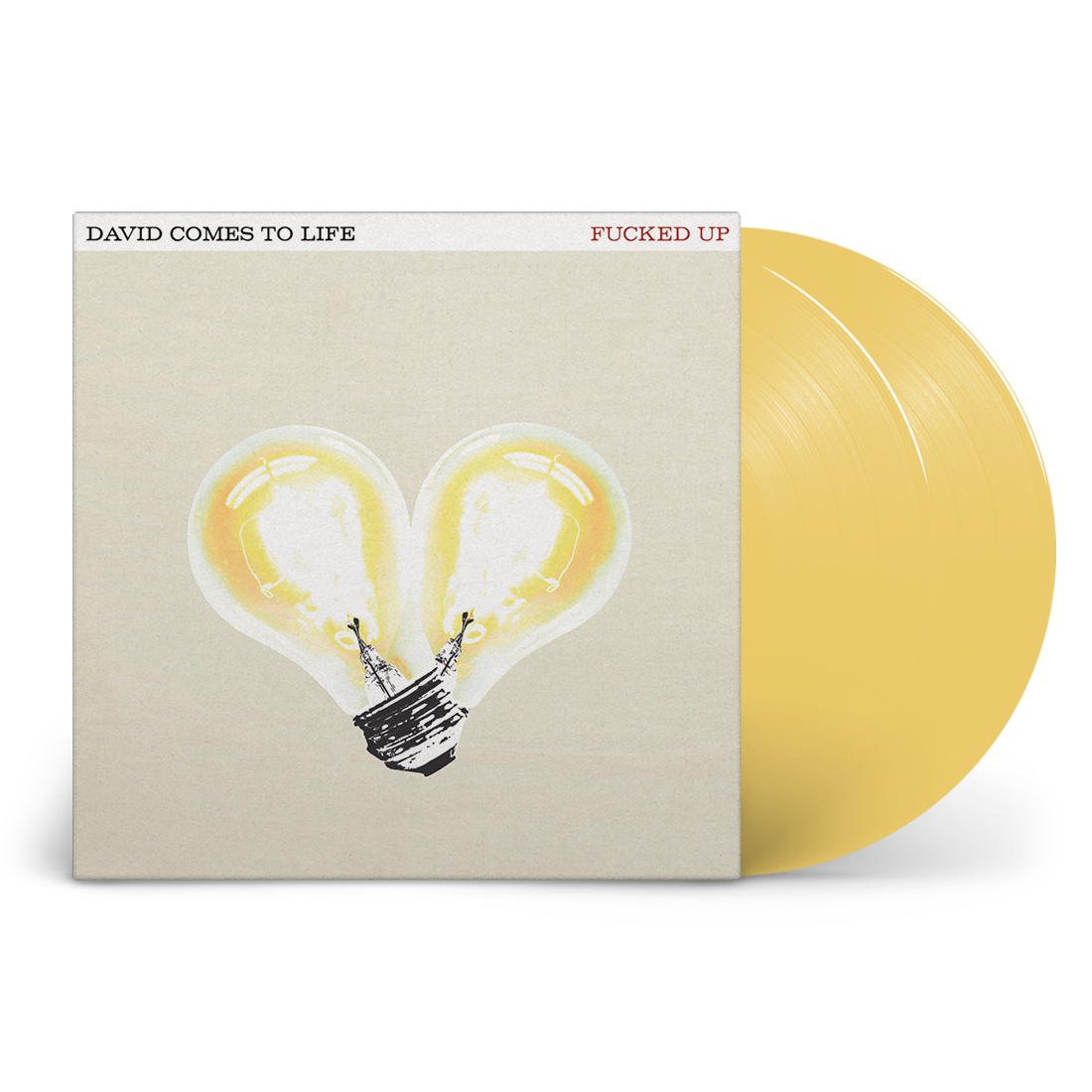 Fucked Up - David Comes to Life: Limited Edition Lightbulb Yellow Vinyl 2LP