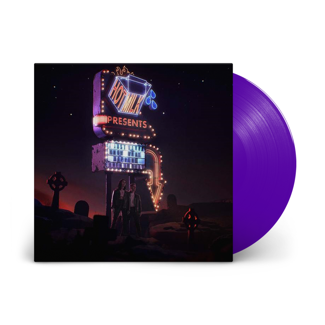 Hot Milk - I Just Wanna Know What Happens When I'm Dead: Limited Edition Purple Vinyl LP