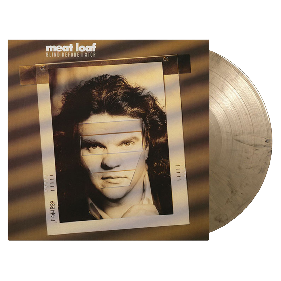 Meat Loaf - Blind Before I Stop: Limited Edition Gold + Black Marble Vinyl LP