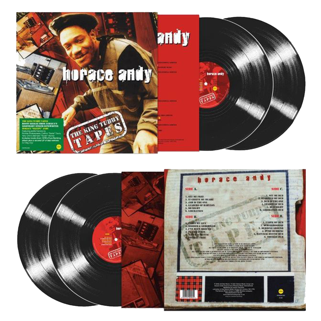 Horace Andy - The King Tubby Tapes: Limited Edition Vinyl 2LP