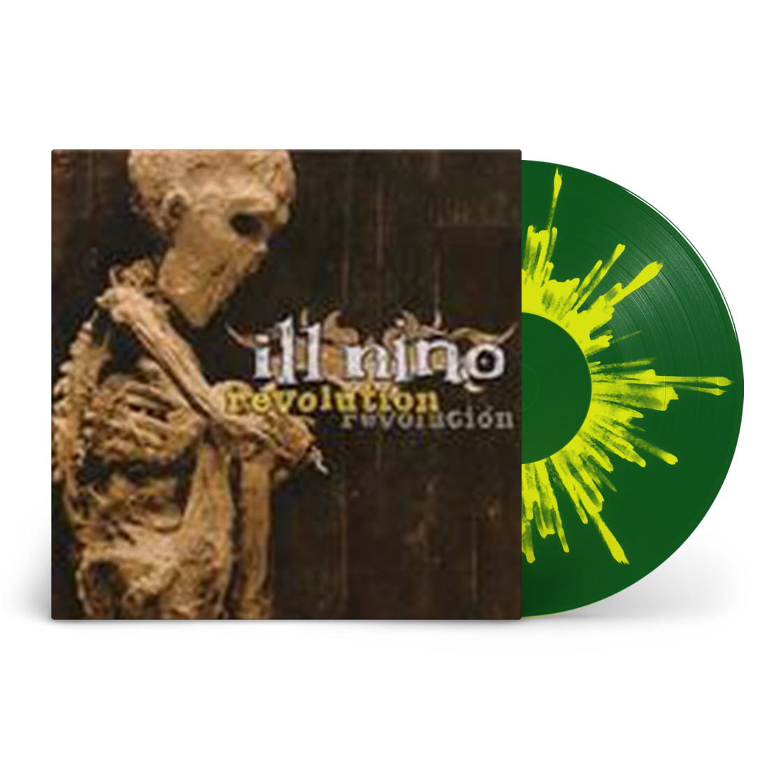 Ill Niño - Revolution Revolución: Limited Edition Dark Green + Yellow Splatter Vinyl LP