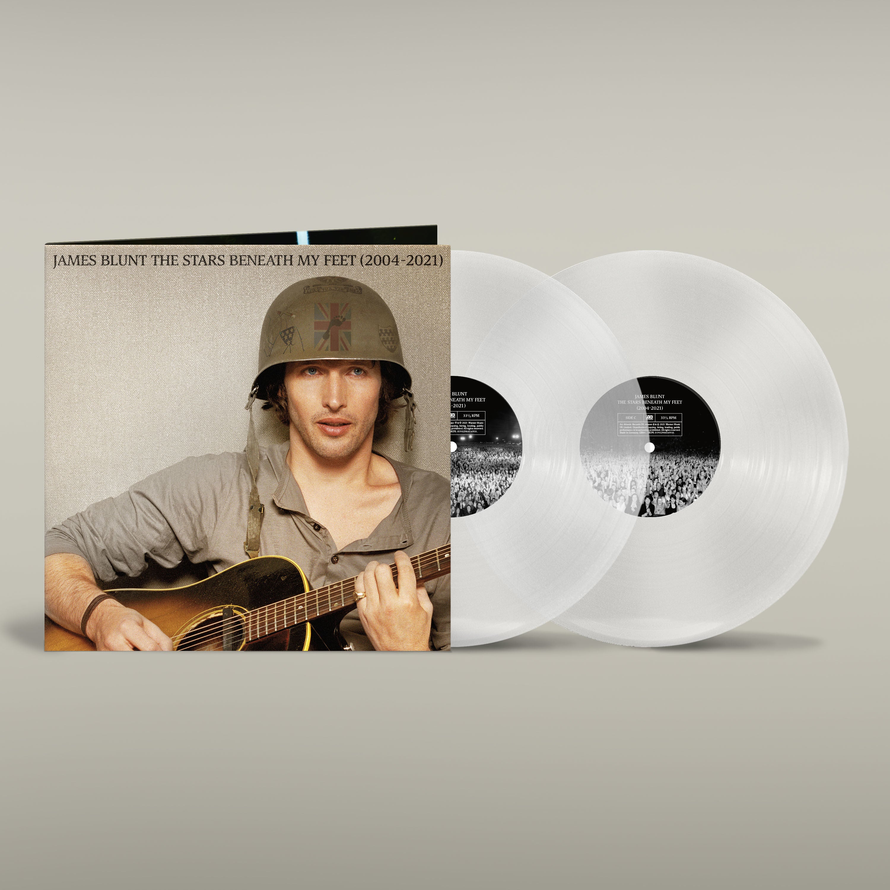 James Blunt - The Stars Beneath My Feet (2004 – 2021): Limited Edition Clear Vinyl 2LP
