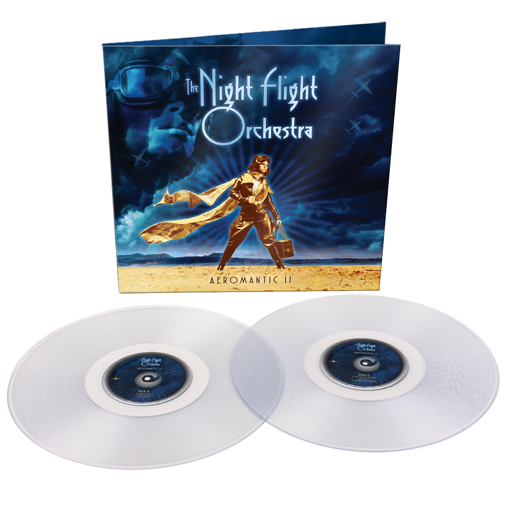 The Night Flight Orchestra - Aeromantic II: Limited Gatefold Clear Vinyl 2LP