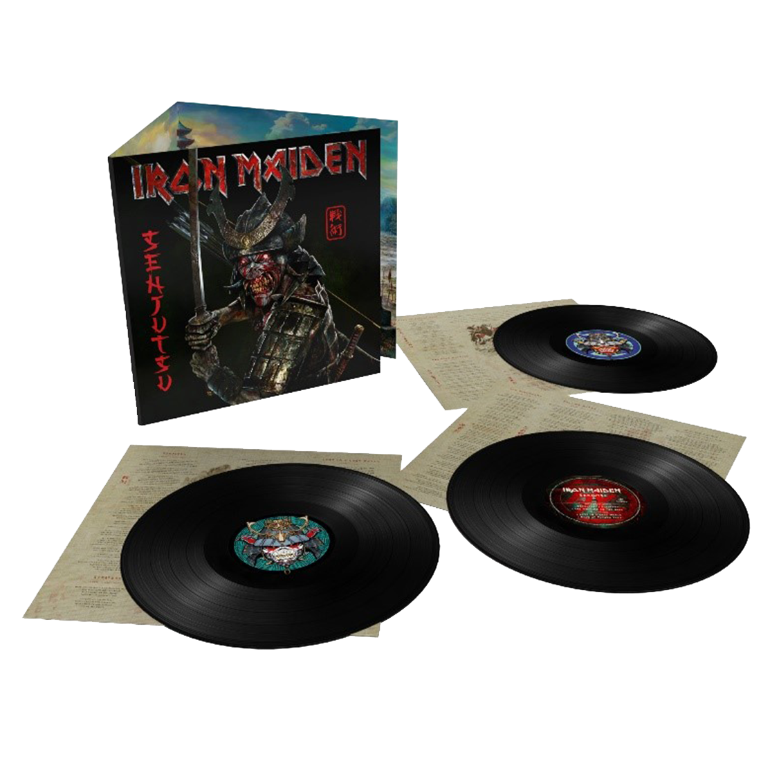 Iron Maiden - Senjutsu: Deluxe Heavyweight 180G Trifold Sleeve Vinyl 3LP