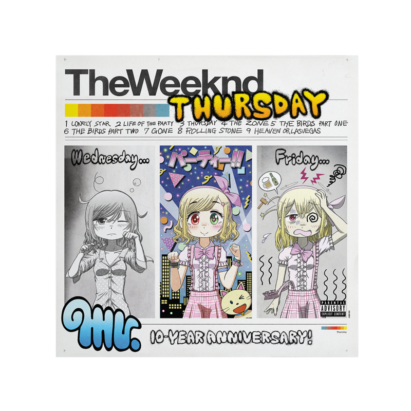 Thursday Edition The Weeknd - Thursday: 10-Year Limited Edition Vinyl 2LP - Recordstore