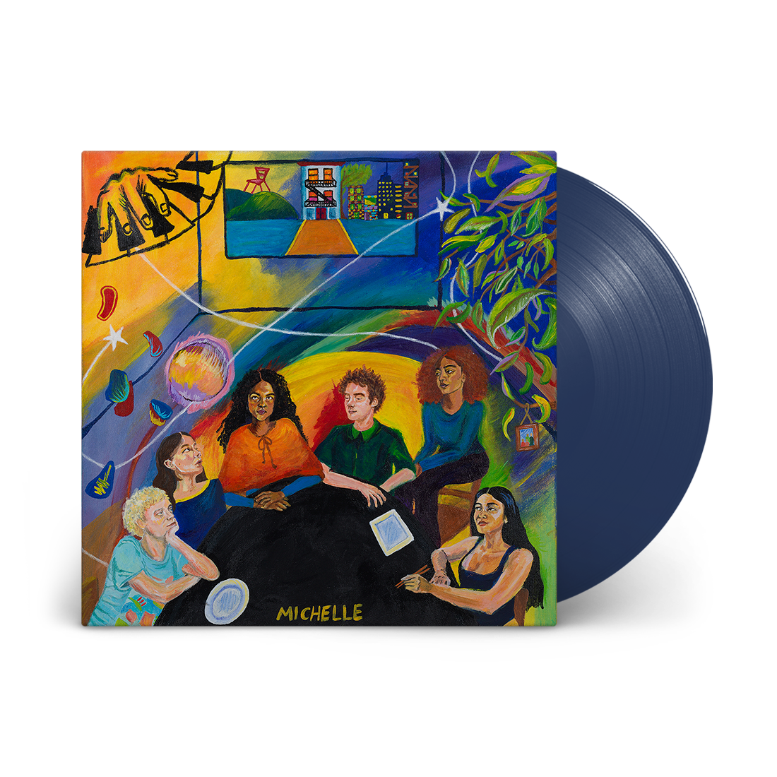 MICHELLE - AFTER DINNER WE TALK DREAMS: Limited Edition Sea Blue Vinyl LP