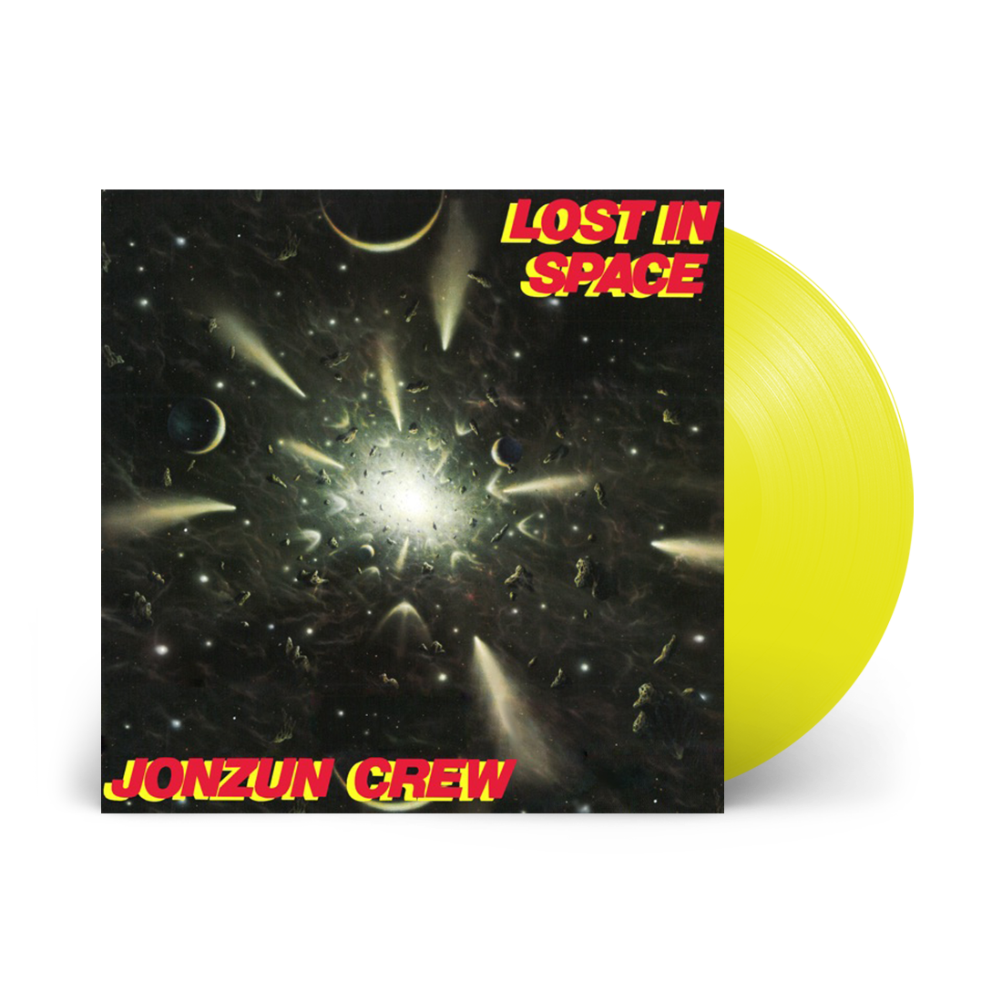 Jonzun Crew - Lost In Space: Yellow Vinyl LP