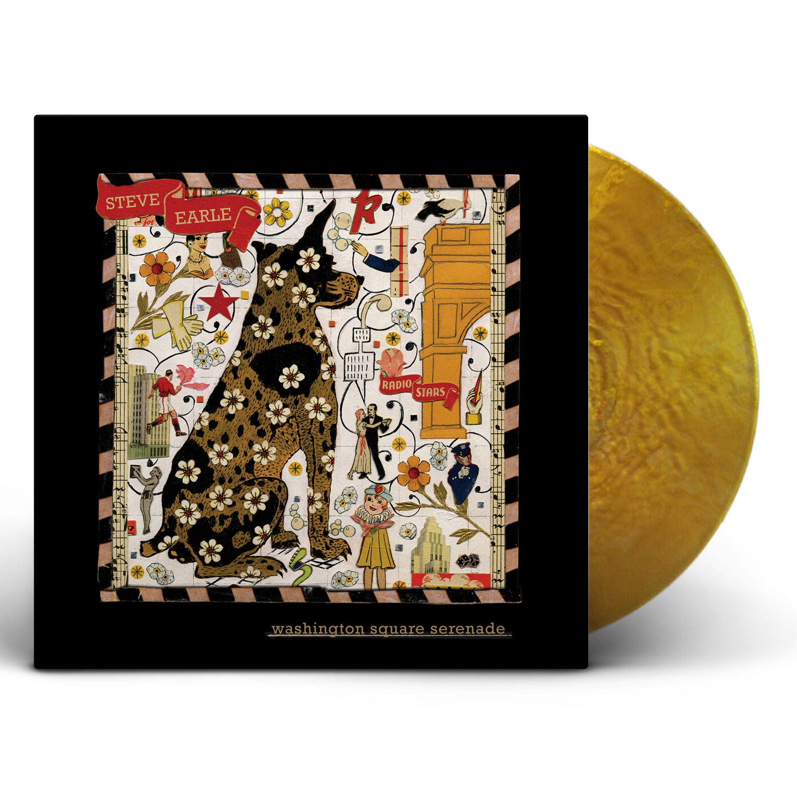 Steve Earle - Washington Square Serenade: Metallic Gold Vinyl LP