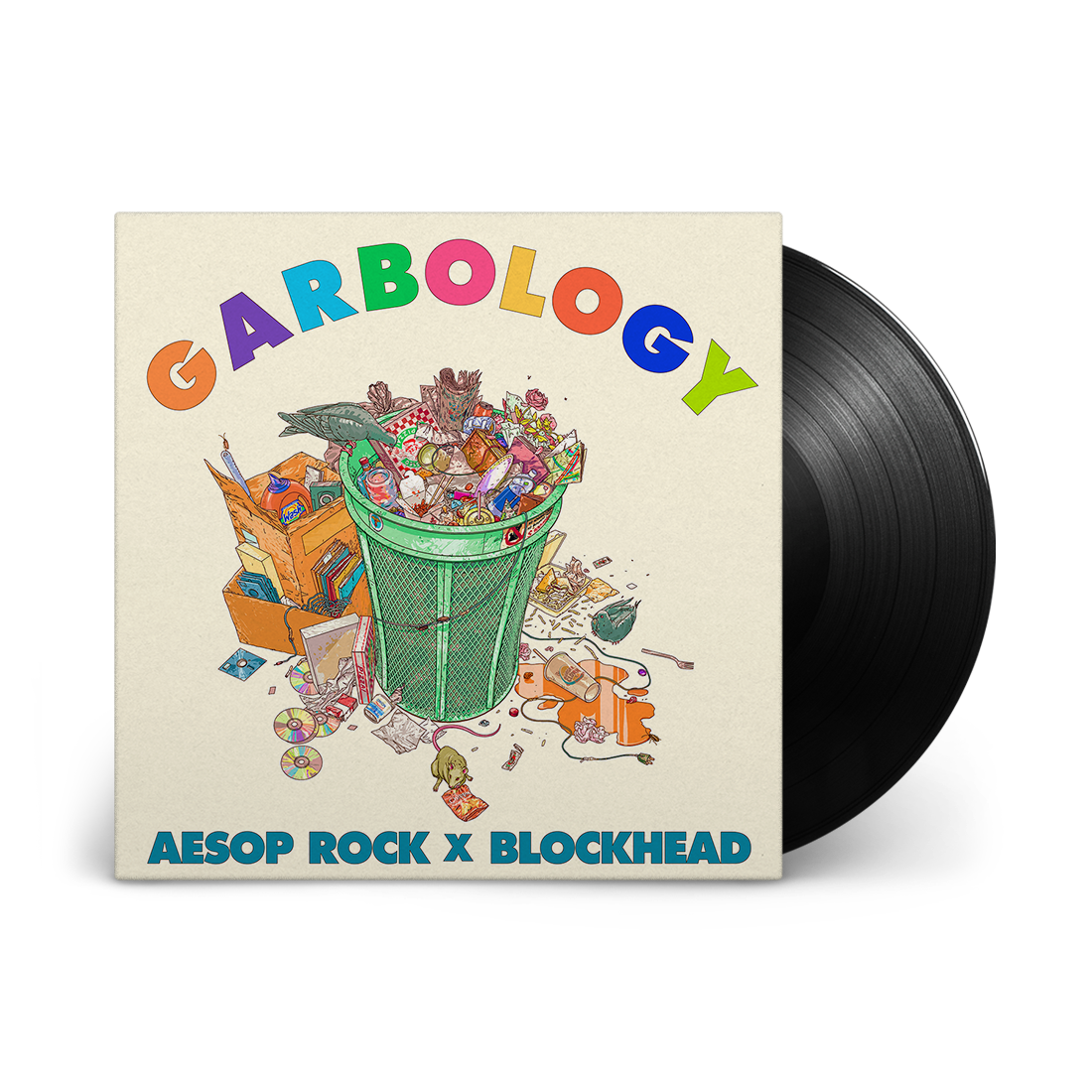 Aesop Rock X Blockhead - Garbology: Limited Recycled Randomly Coloured 2LP