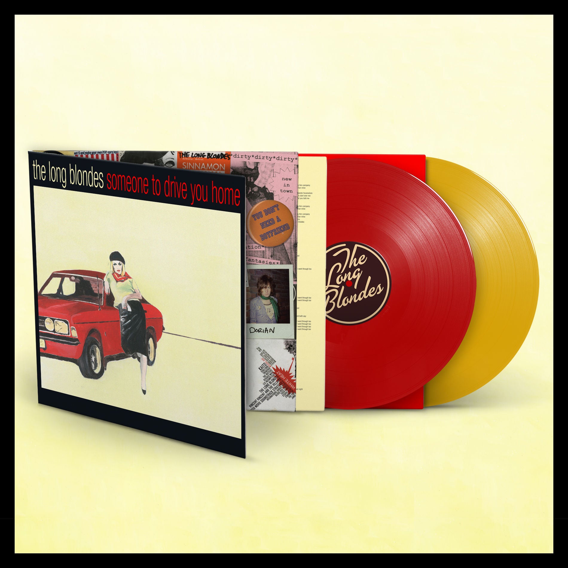 The Long Blondes - Someone To Drive You Home: Limited 15th Anniversary Edition Yellow + Red Vinyl 2LP