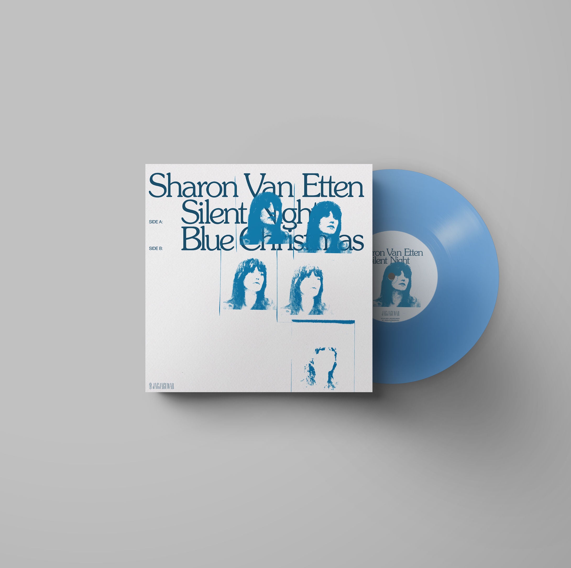 Sharon Van Etten - Silent Night/Blue Christmas: Limited Edition Clear Blue Vinyl 7"