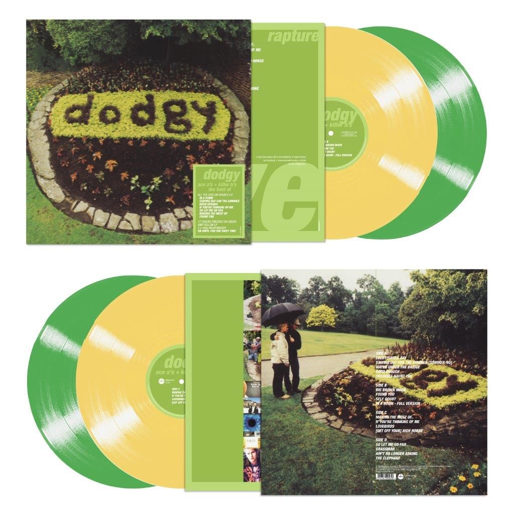 Dodgy - Ace A's and Killer B's: Green + Yellow Vinyl 2LP