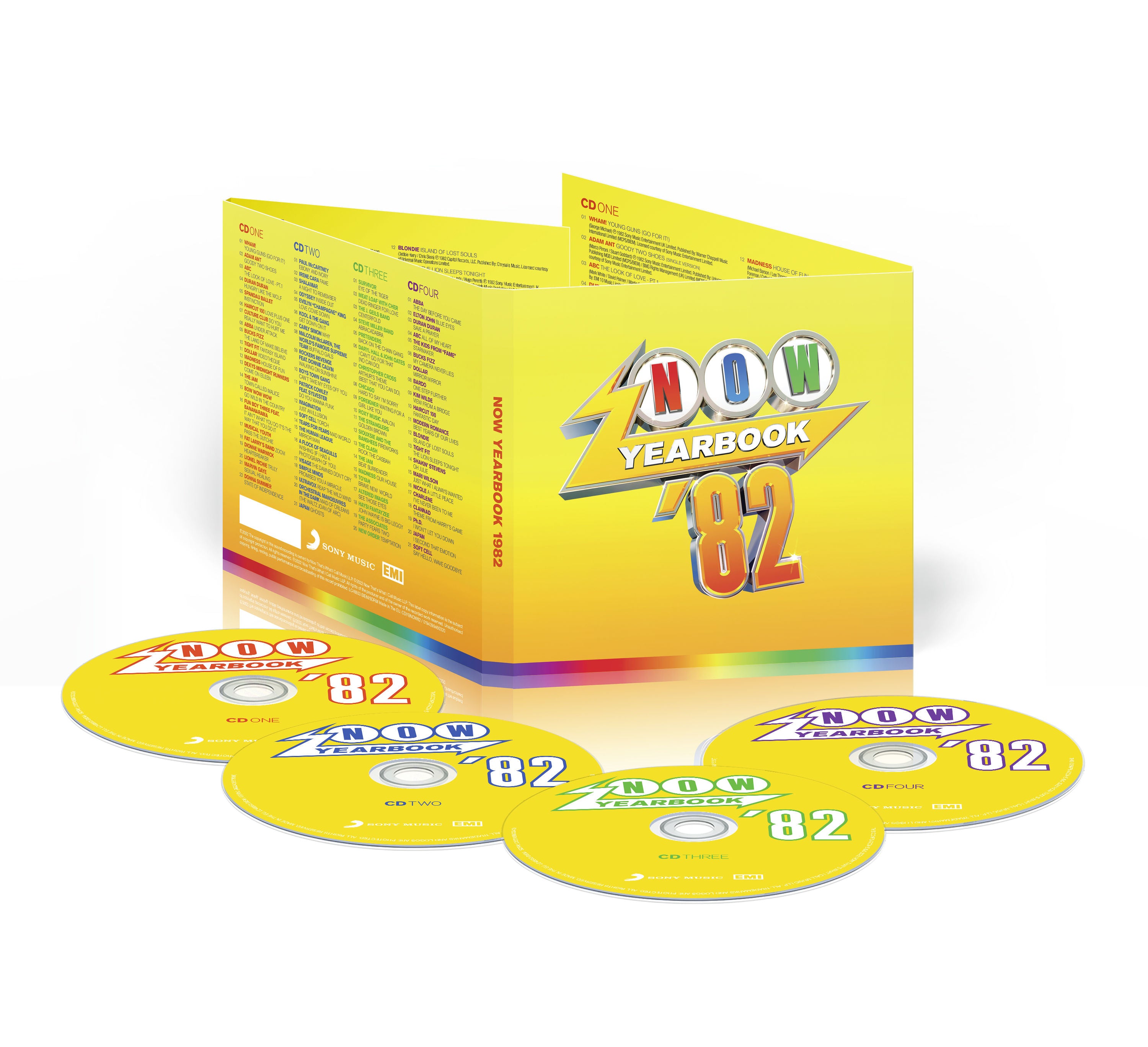 Various Artists - NOW – Yearbook 1982 (4CD)