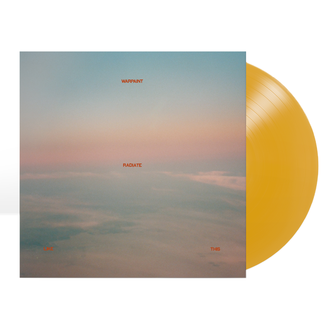 Warpaint - Radiate Like This: Limited Deluxe Translucent Yellow Vinyl LP
