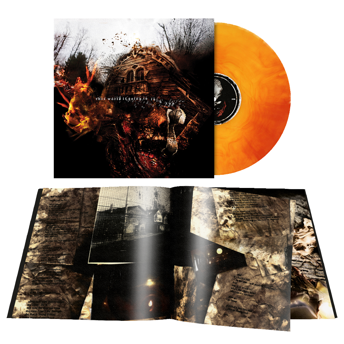 Vein.FM - The World Is Going To Ruin You: Limited Edition Galaxy Orange/Yellow Vinyl LP