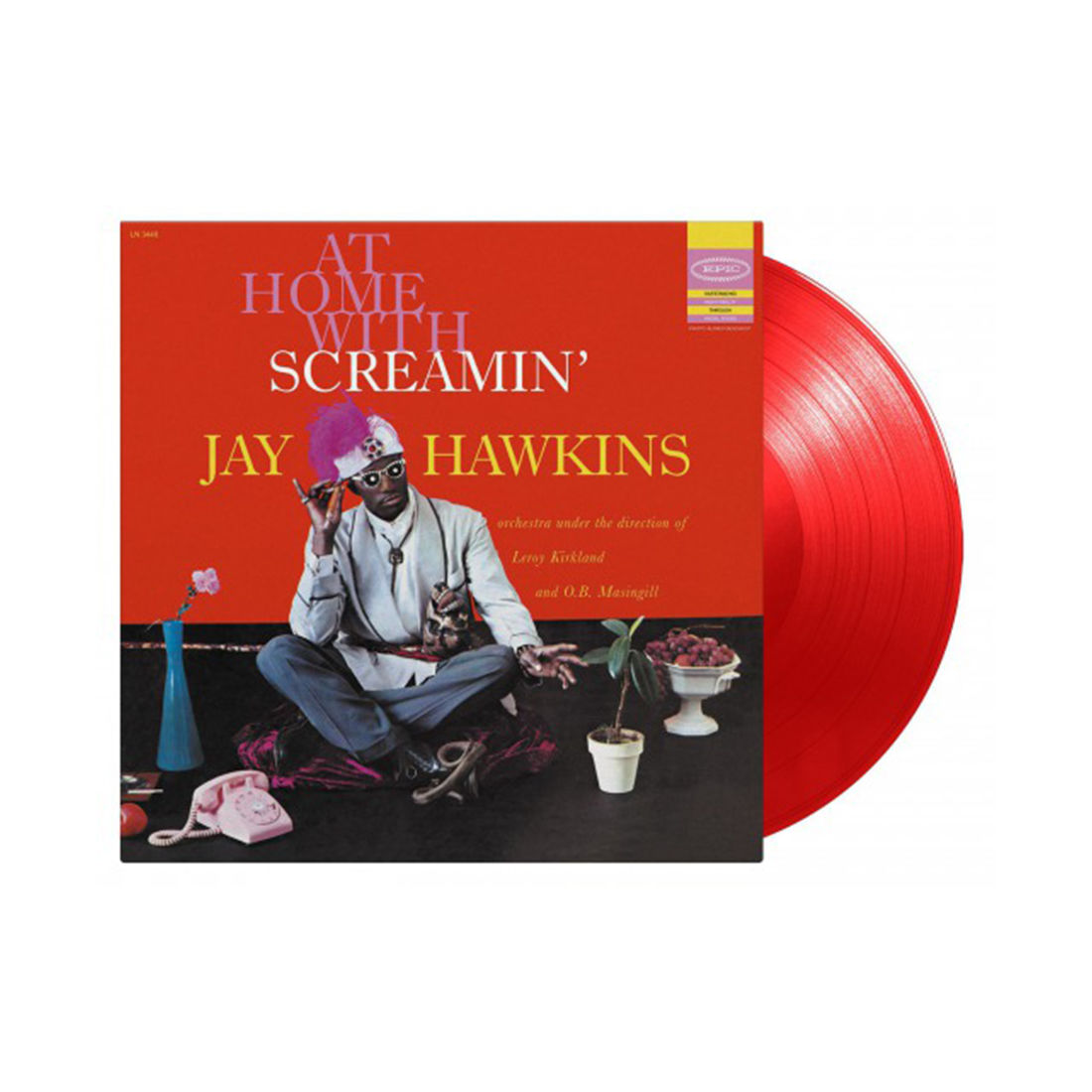 Screamin' Jay Hawkins - At Home With Screamin' Jay Hawkins: Limited Edition Red Vinyl LP