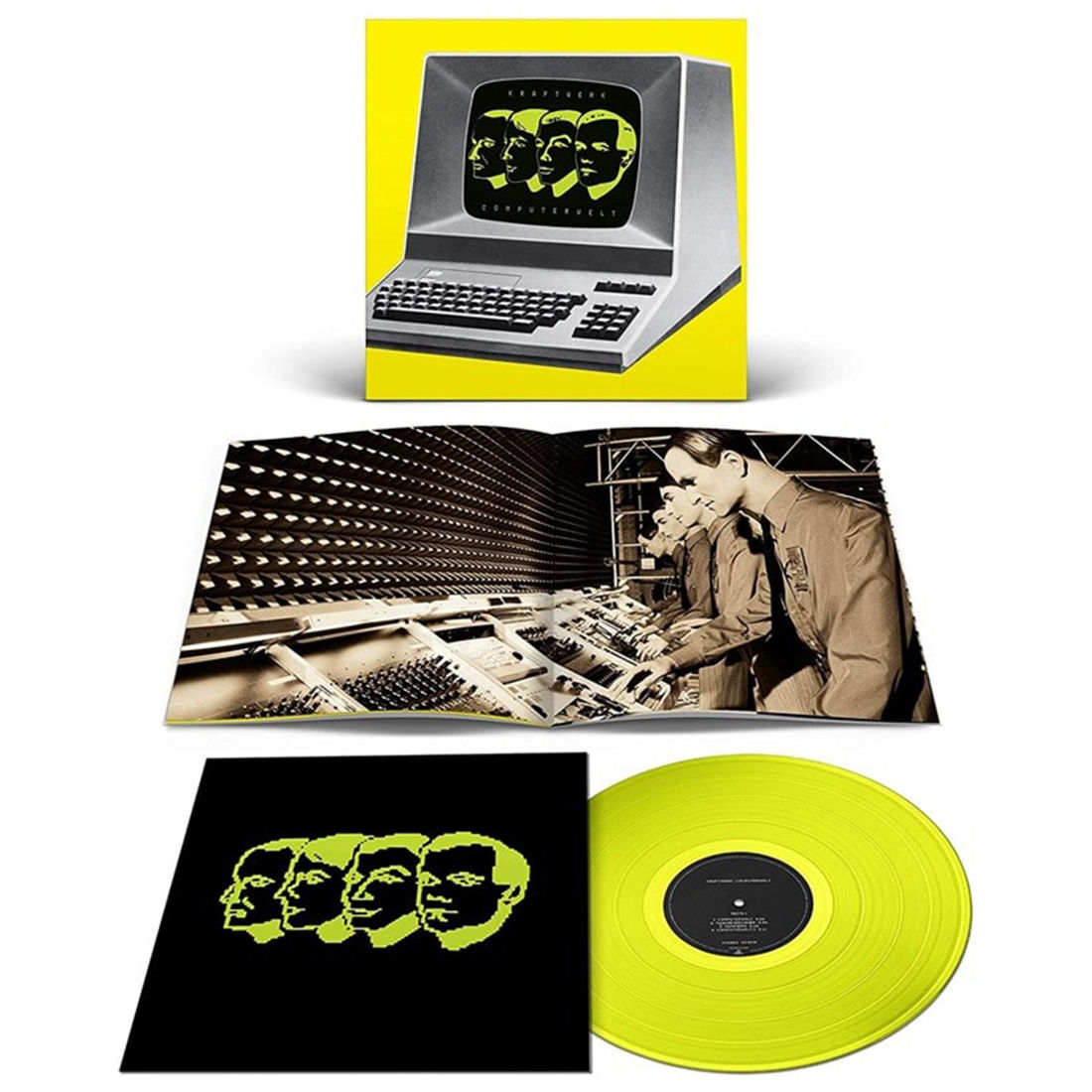 Kraftwerk - Computerwelt (German Version): Limited Edition Yellow Vinyl LP