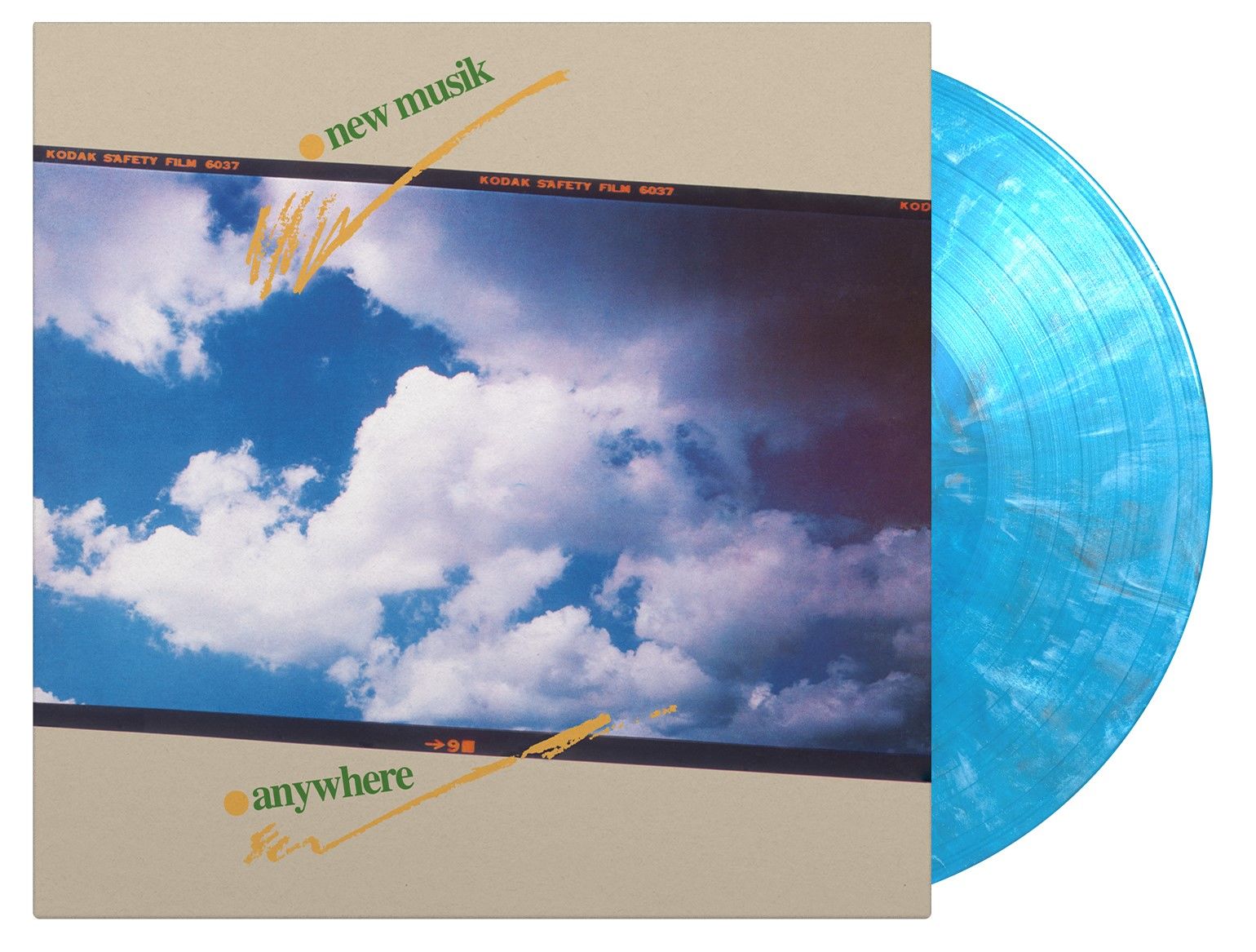 New Musik - Anywhere (Expanded): Limited Edition Blue Marbled Vinyl 2LP