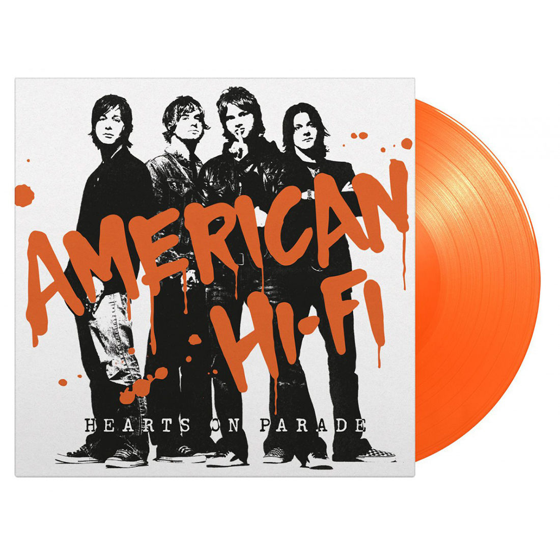 American Hi-Fi - Hearts on Parade: Limited Orange Vinyl LP