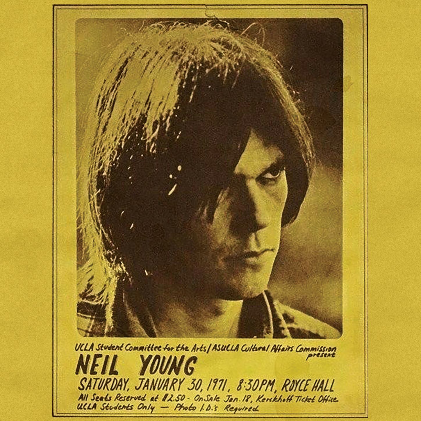 Neil Young - Royce Hall, 1971: CD