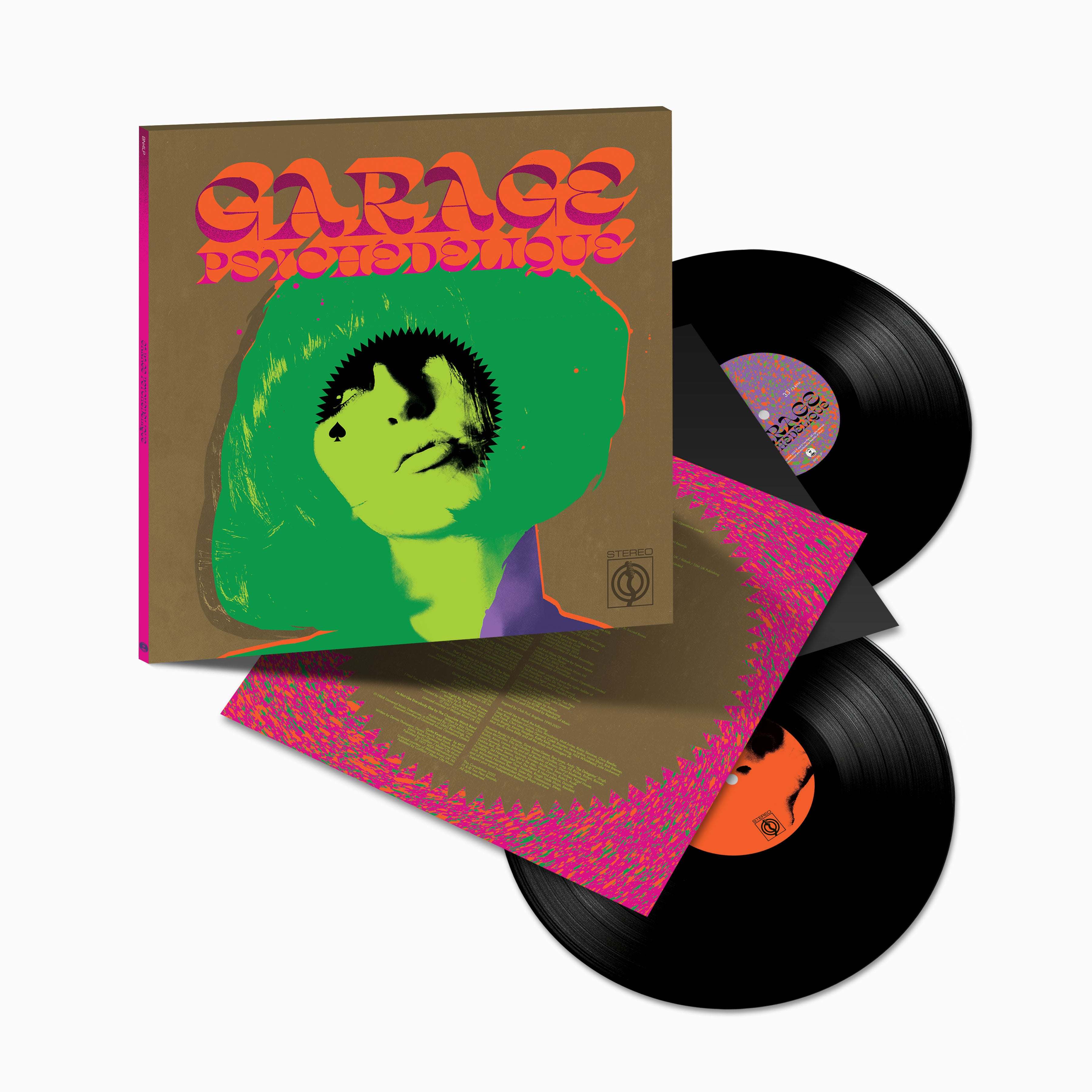 Various Artists - Garage Psychédélique (The Best Of Garage Psych And Pzyk Rock 1965-2019): Vinyl 2LP