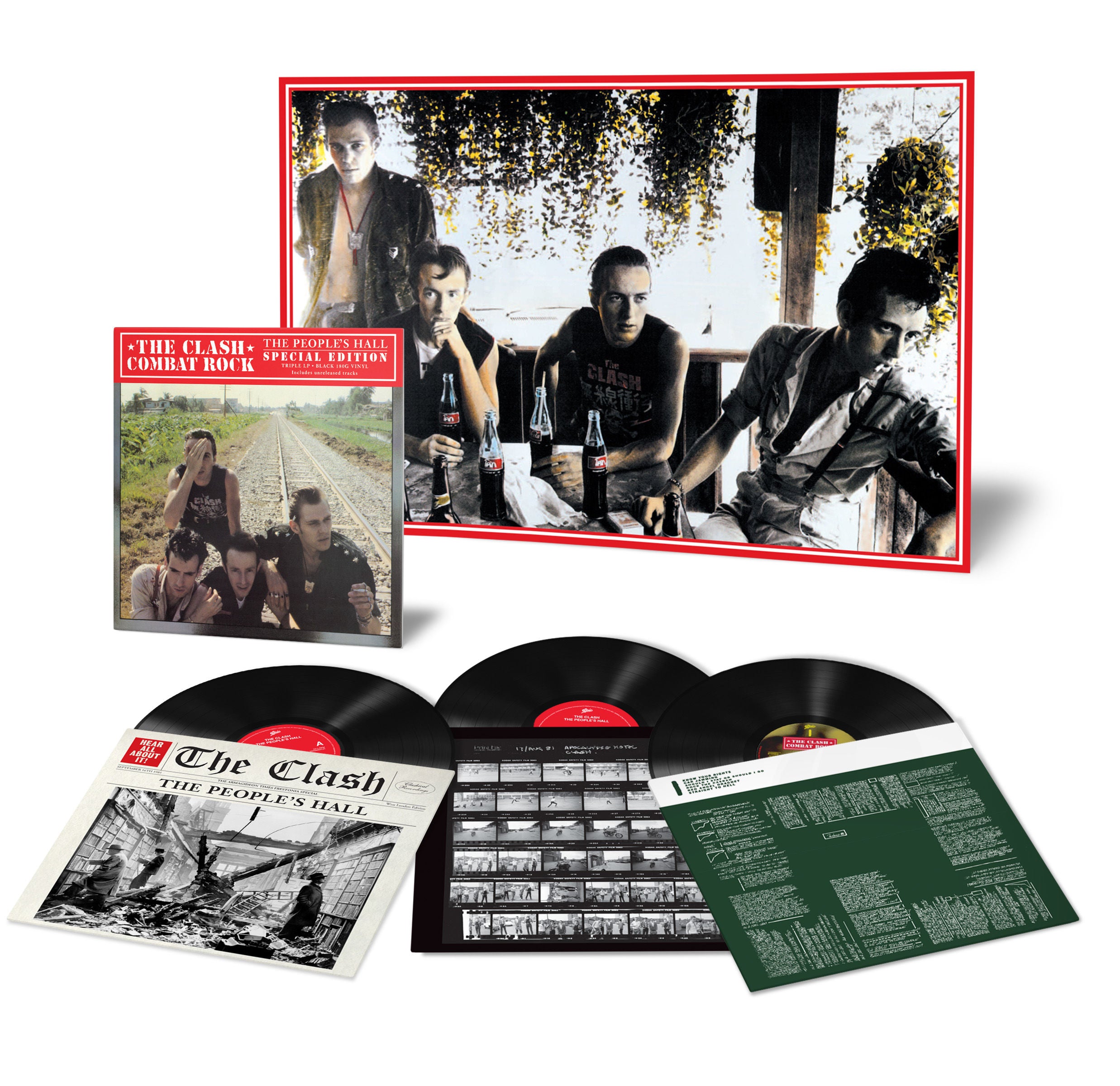 The Clash - Combat Rock / The People’s Hall: Limited Edition Vinyl 3LP