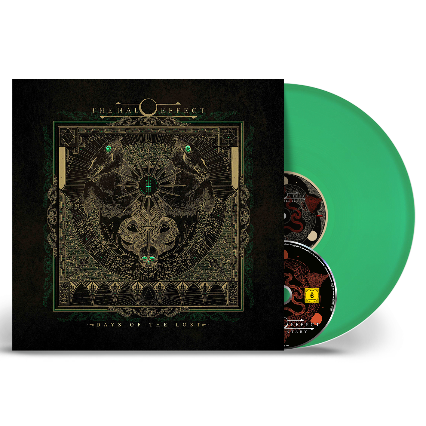 The Halo Effect - Days Of The Lost: UK Exclusive Limited Edition Transparent Light Green Vinyl LP + Blu-Ray
