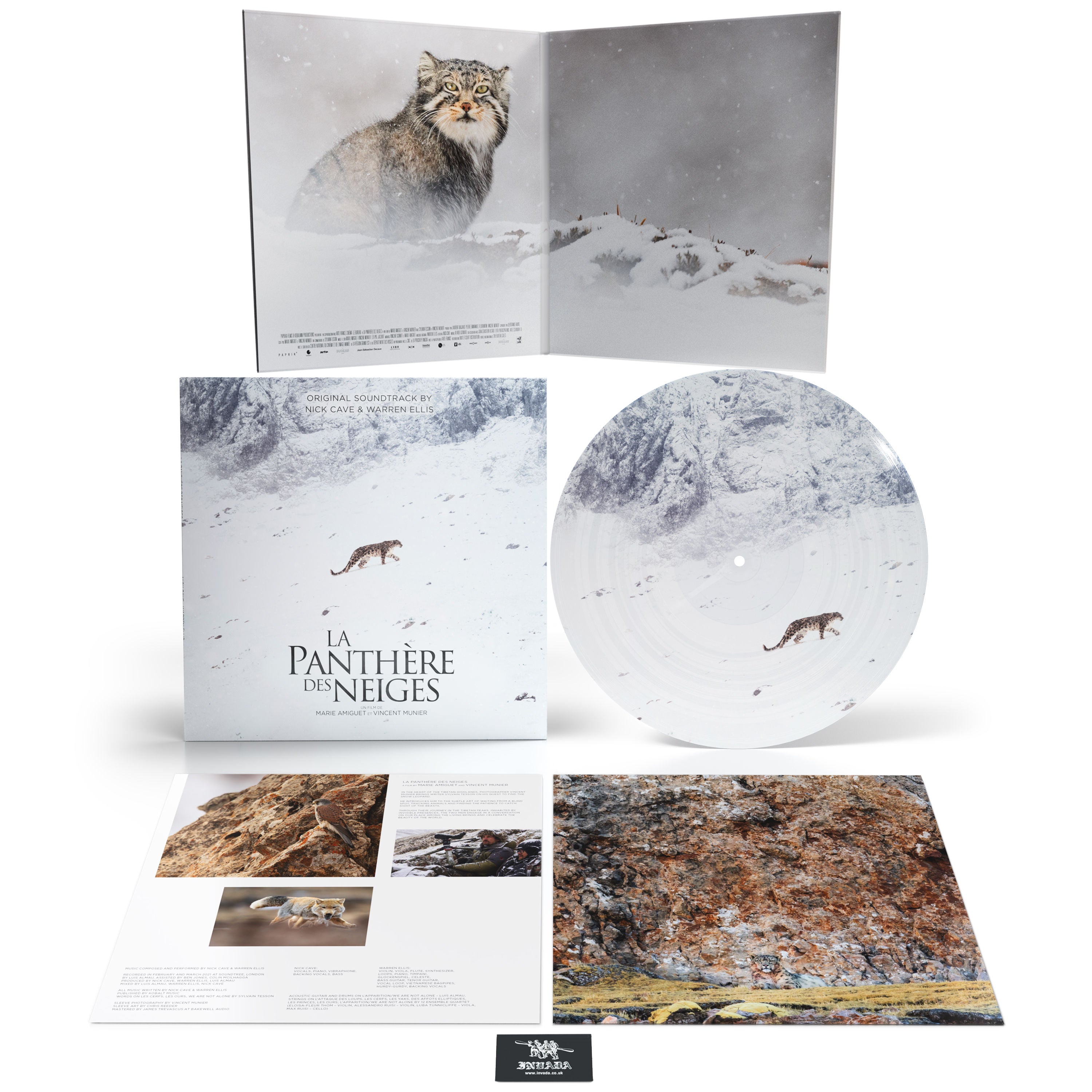 Nick Cave & Warren Ellis - La Panthère Des Neiges - Original Soundtrack: Limited Picture Disc Vinyl LP