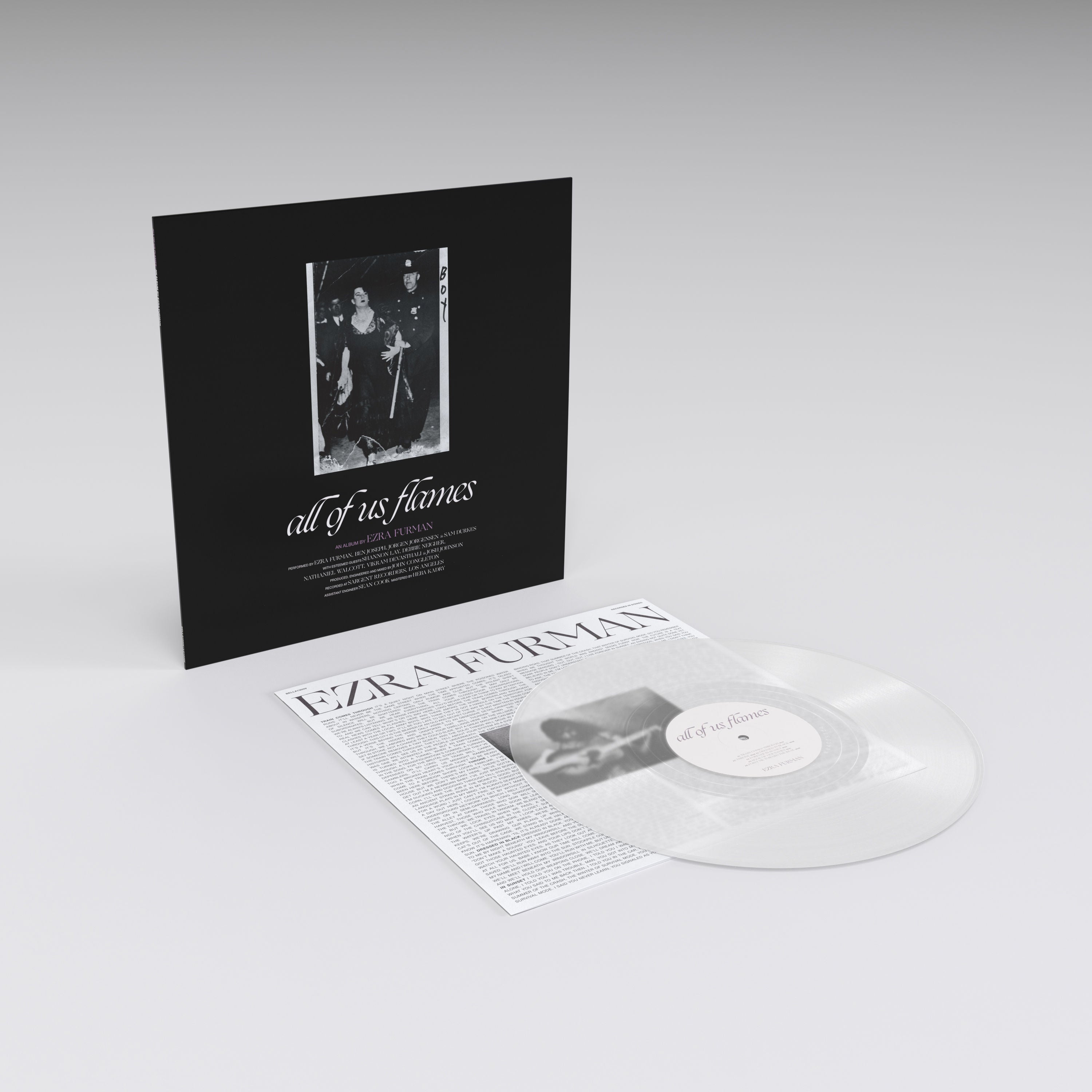 Ezra Furman - All Of Us Flames: Limited Clear Vinyl LP
