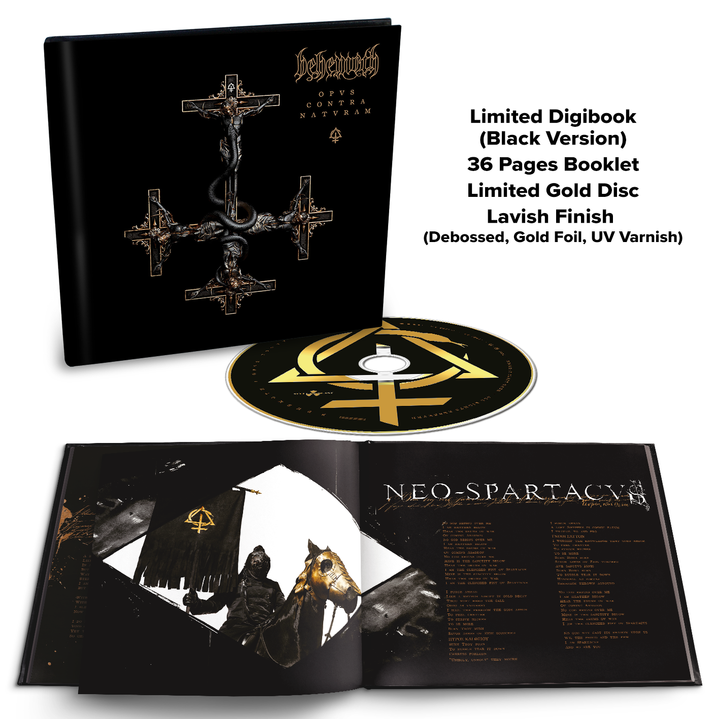 Behemoth - Opvs Contra Natvram: Limited Edition Digibook CD