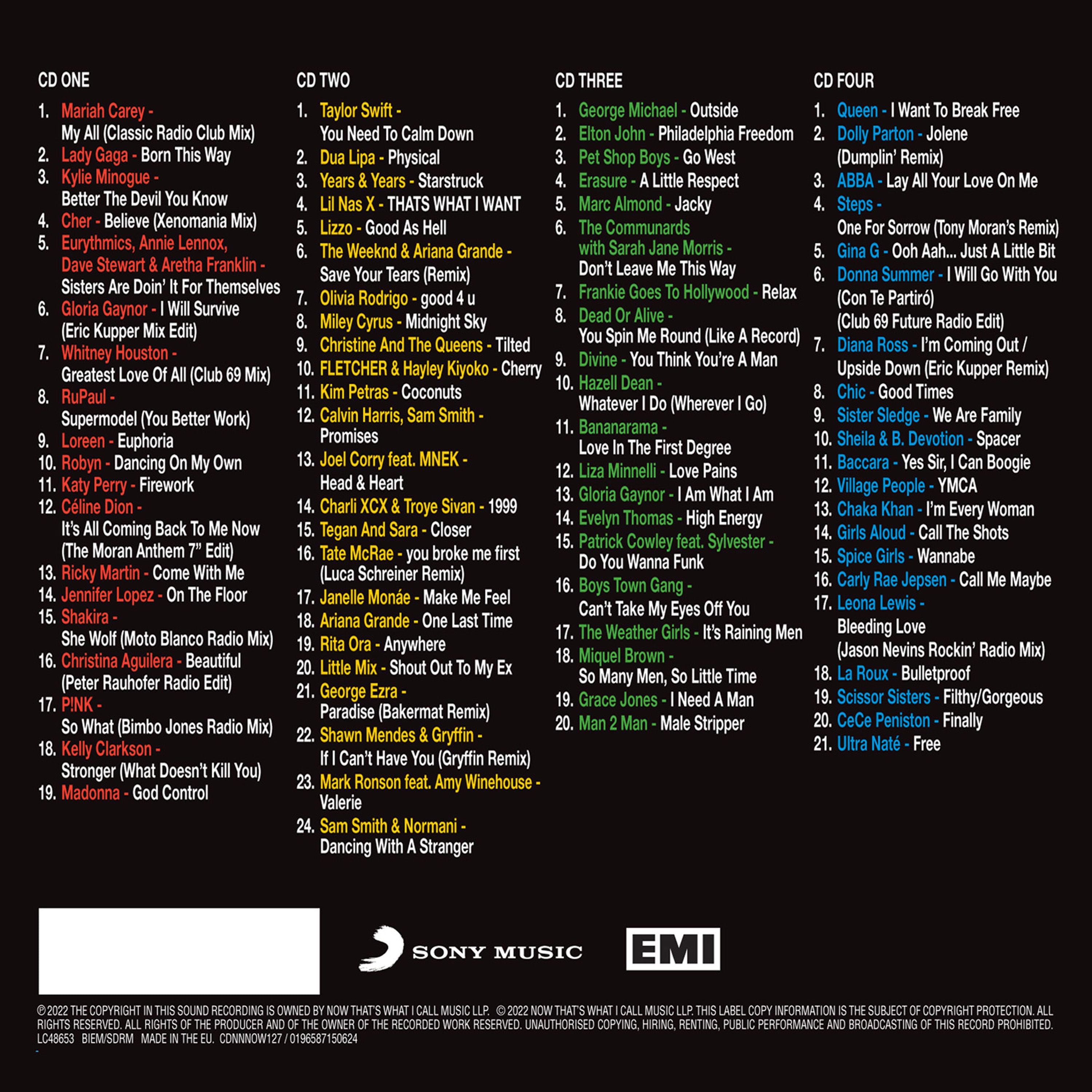 Various Artists - NOW That's What I Call Pride (4CD)