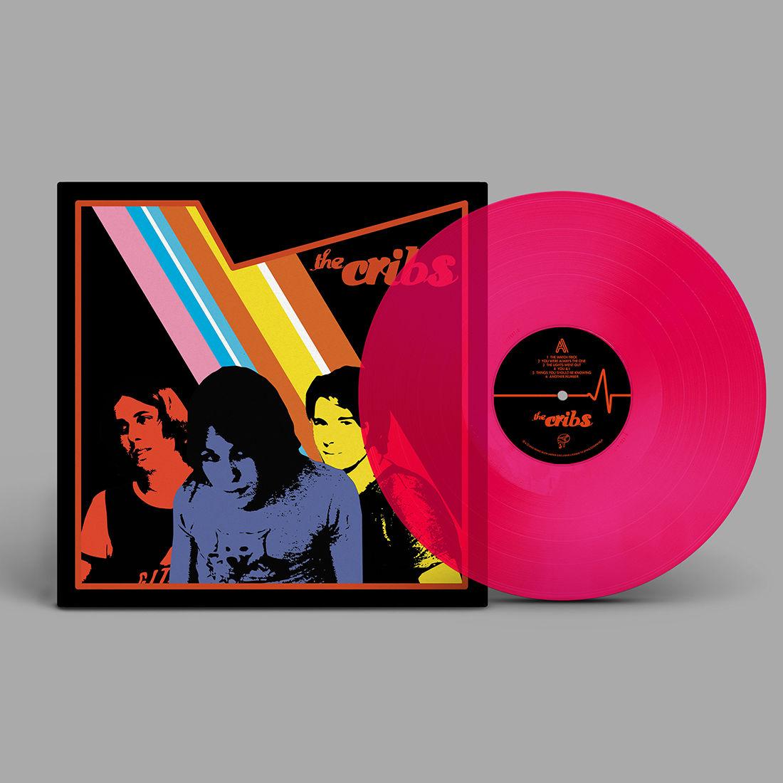 The Cribs - The Cribs: Limited Pink Transparent Vinyl LP