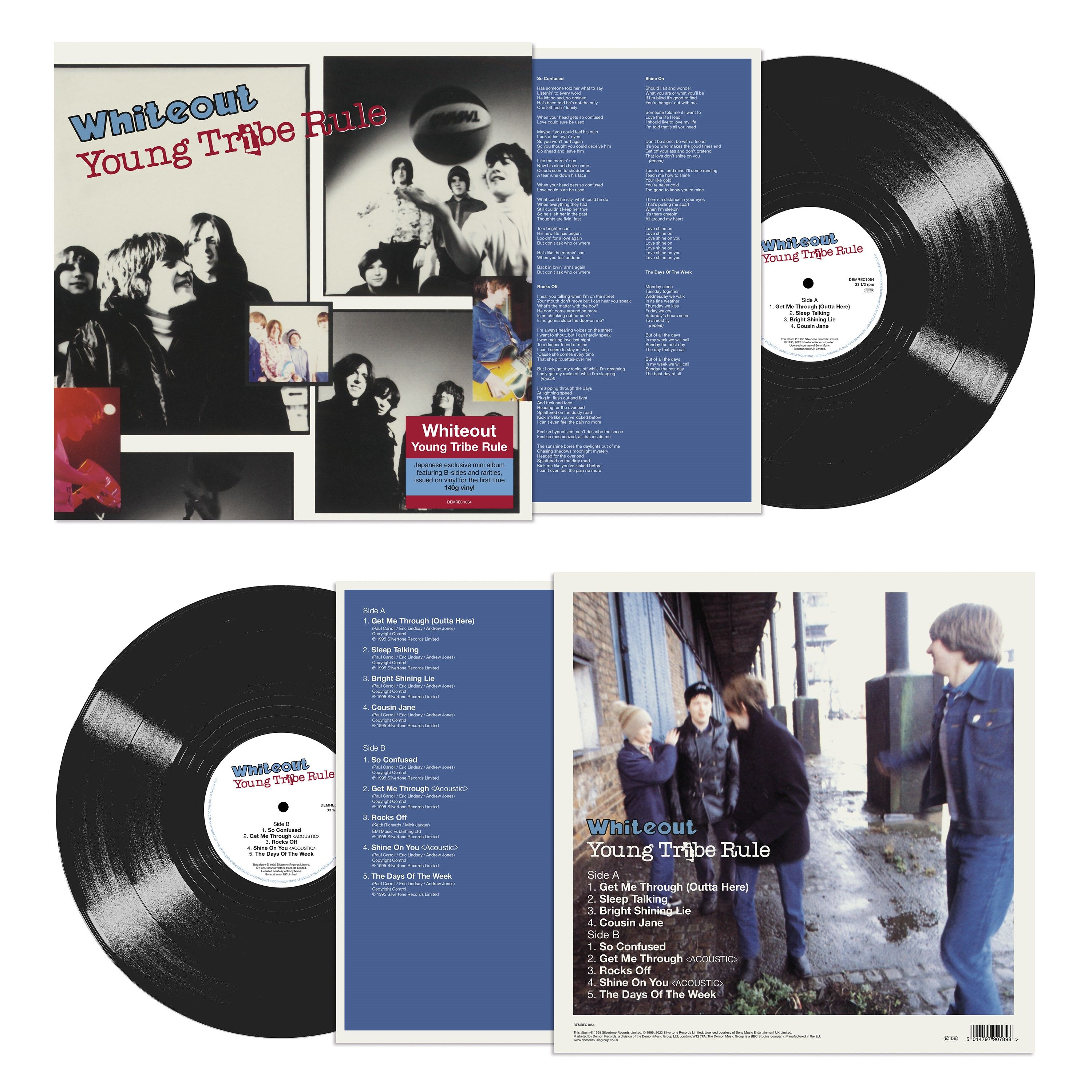 Whiteout - Young Tribe Rule: Vinyl LP