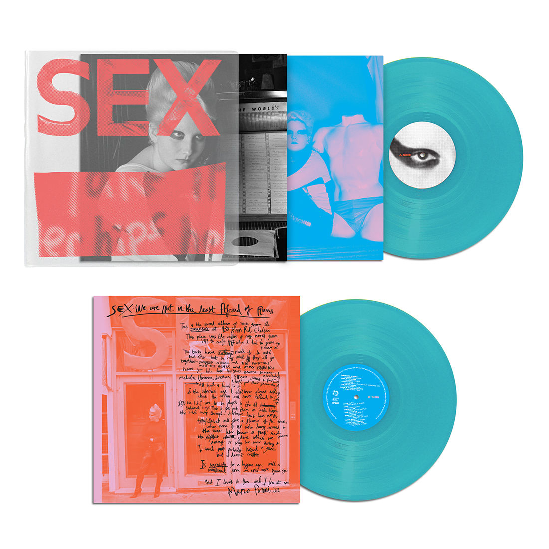 Various Artists - SEX– We Are Not in the Least Afraid of Ruins: Limited Mohair Blue Vinyl 2LP