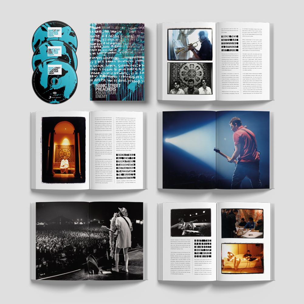 Manic Street Preachers - Know Your Enemy: 3CD Book Set